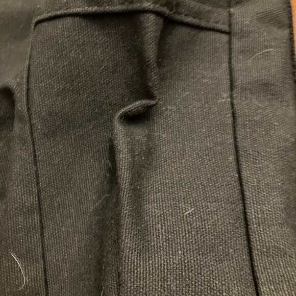 Black Canvas Small Tote Bag - Picture 7 of 9